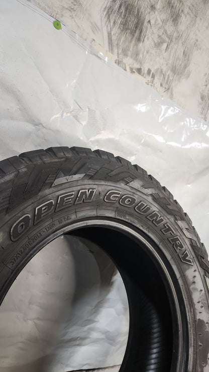 Set of 2 - 37X12.50R20 Toyo Open Country R/T - Used Tires