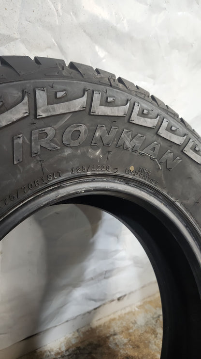 Used Tire - 275/70R18 LT Ironman All Country A/T