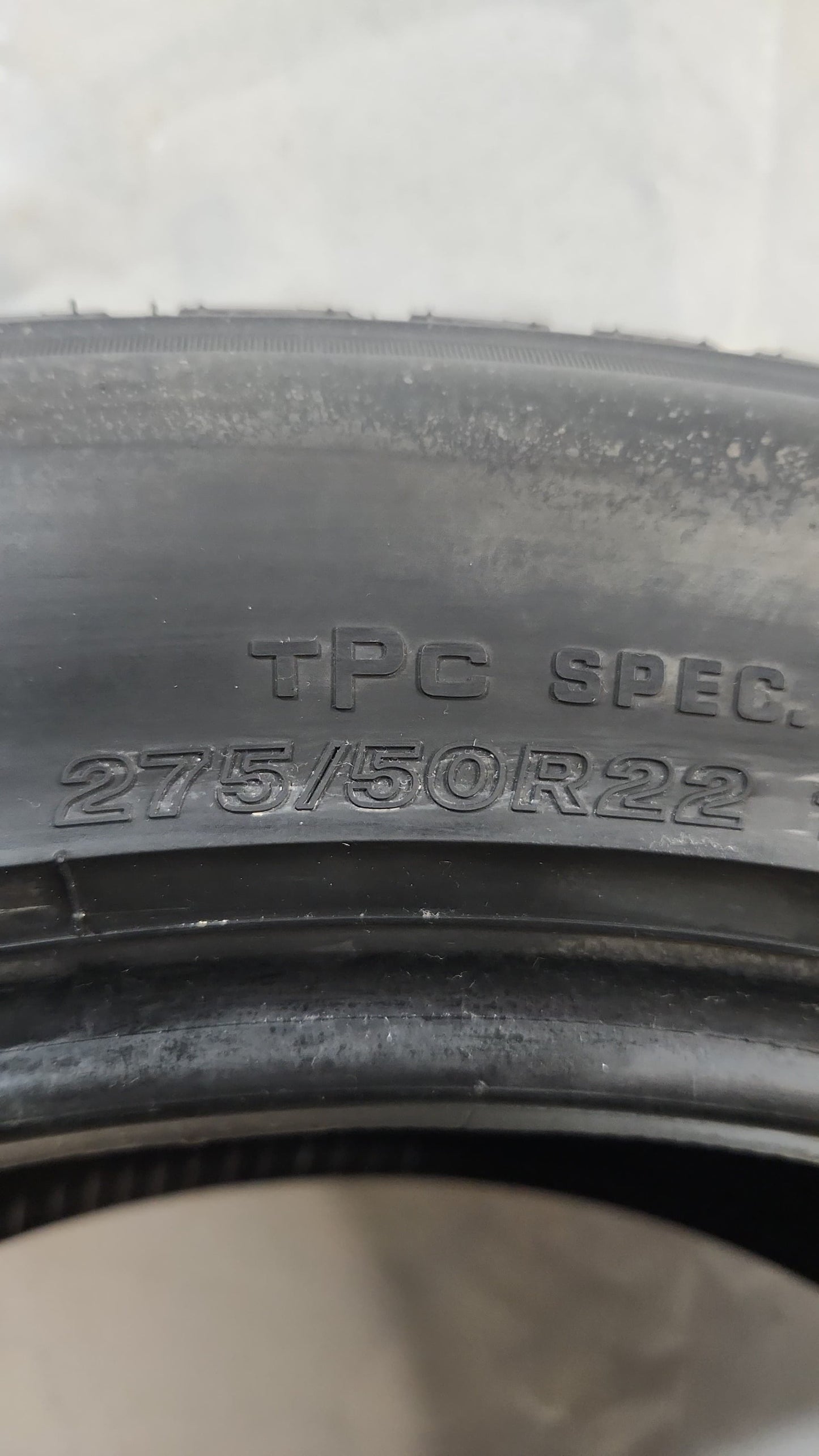 Set of 2 - 275/50R22 Bridgestone Alenza A/S 02- Used Tires