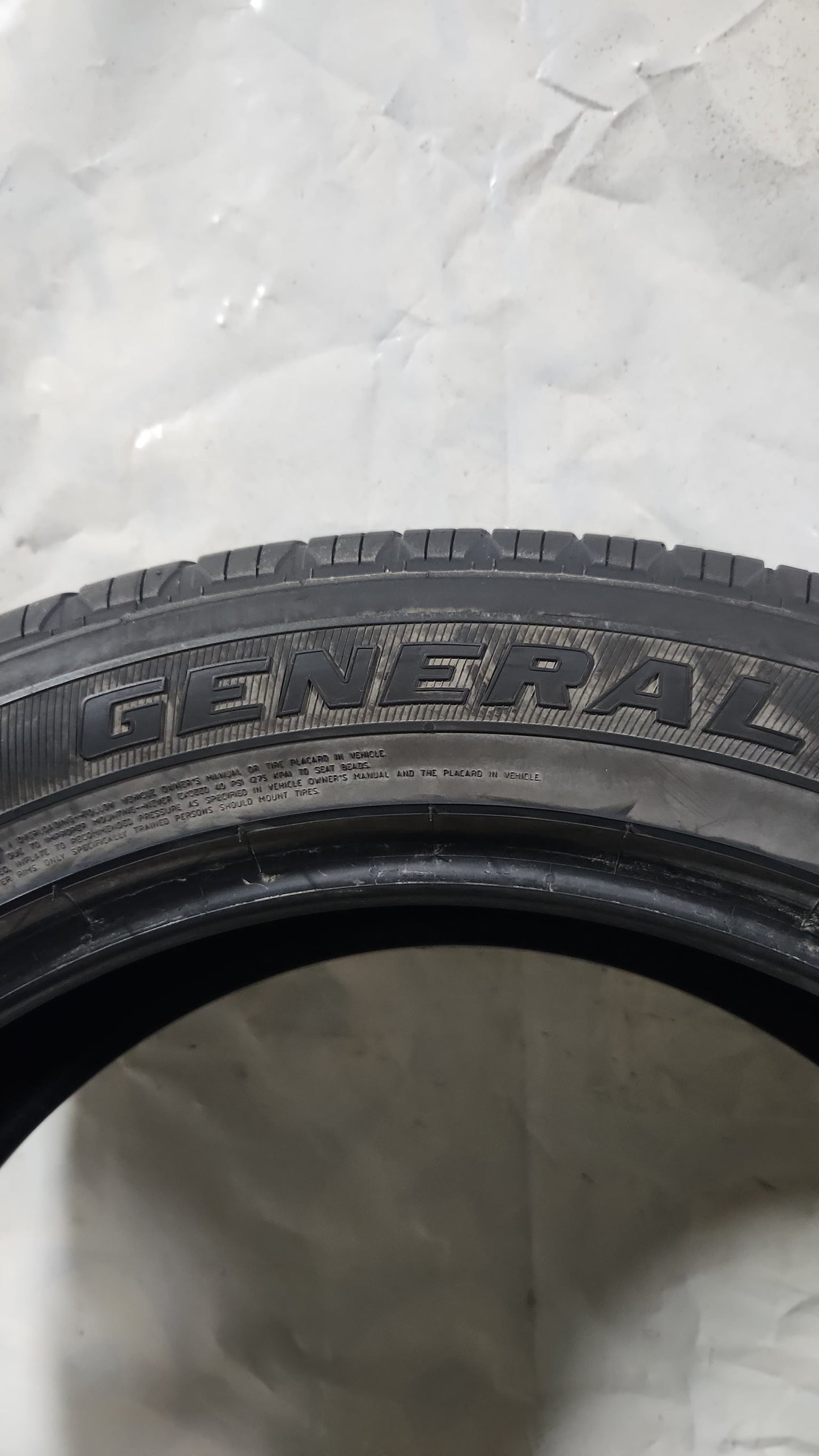 Used Tire - 275/50R22 General Grabber HTS60