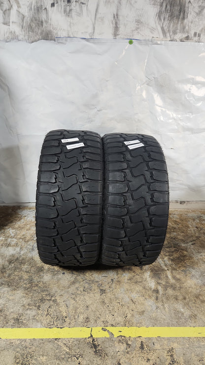 Set of 2 - 33X12.50R24 LT Haida R/T HD878 - Used Tires