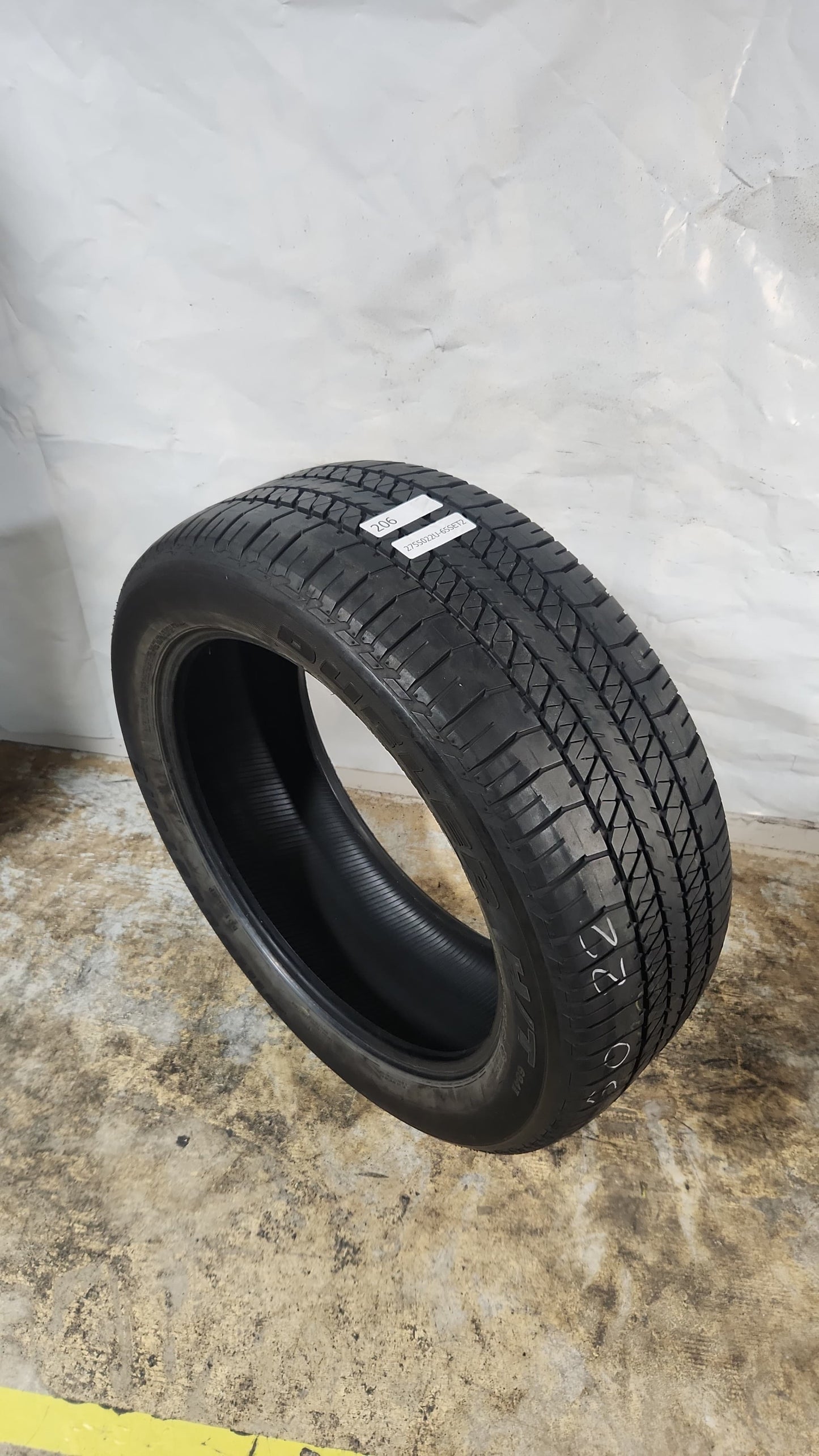 Set of 2 - 275/50R22 Bridgestone Dueler H/T 684 II - Used Tires