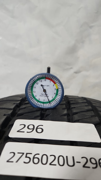 Used Tire - 275/60R20 Bridgestone Dueler H/T 684 II