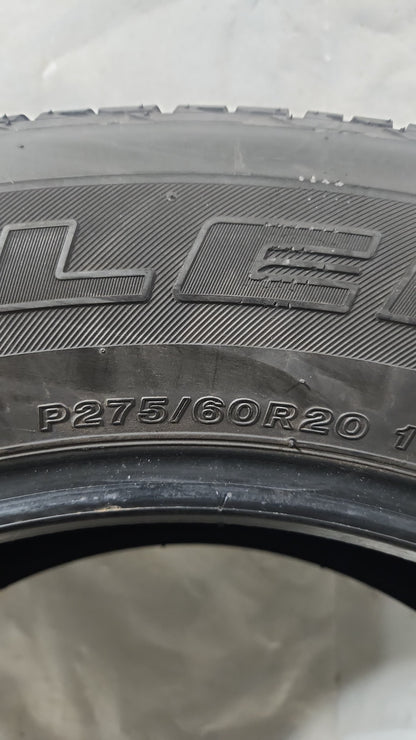 Used Tire - 275/60R20 Bridgestone Dueler H/T 684 II