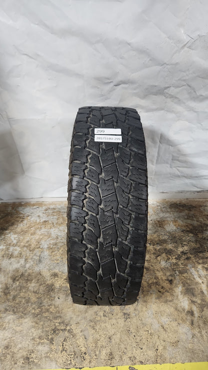 Used Tire - LT 285/75R18 Toyo Open Country A/T II Xtreme