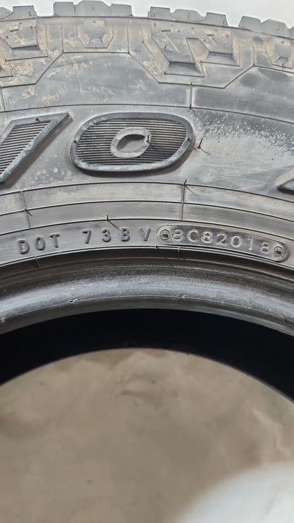 Used Tire - LT 285/75R18 Toyo Open Country A/T II Xtreme