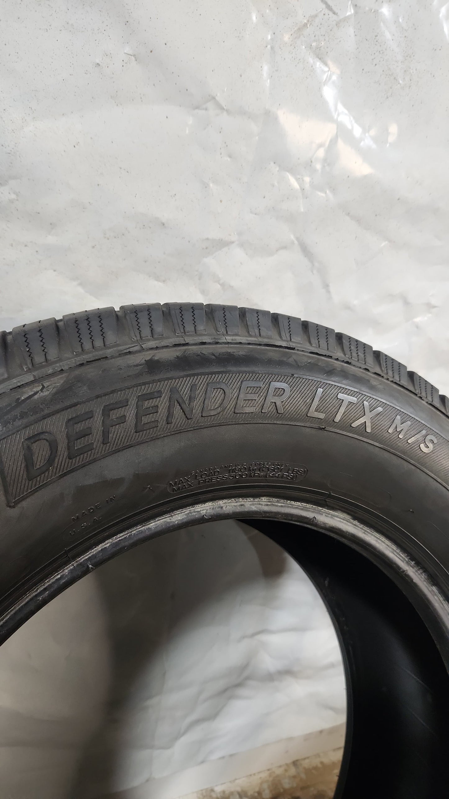 Used Tire - 265/65R18 Michelin Defender LTX M/S