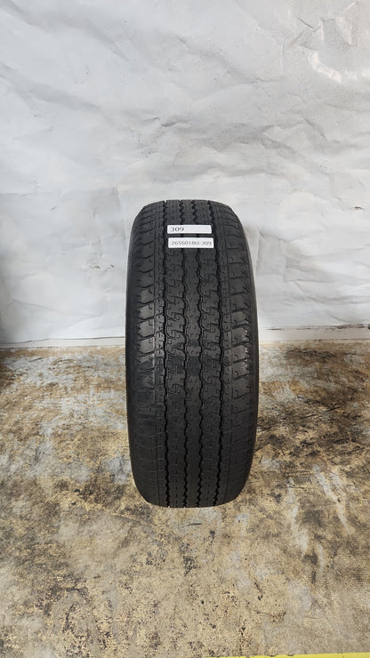 Used Tire - 265/60R18 Bridgestone Dueler H/T 840