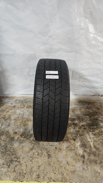 Used Tire - 265/60R18 Continental TerrainContact H/T