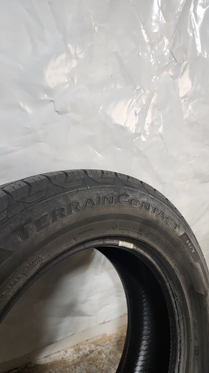 Used Tire - 265/60R18 Continental TerrainContact H/T