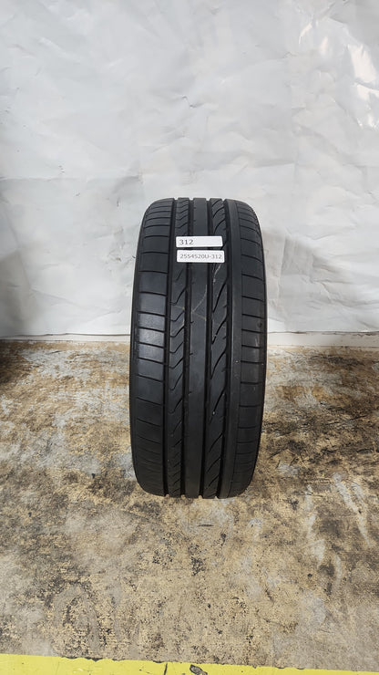 Used Tire - 255/45R20 Bridgestone Dueler H/P Sport