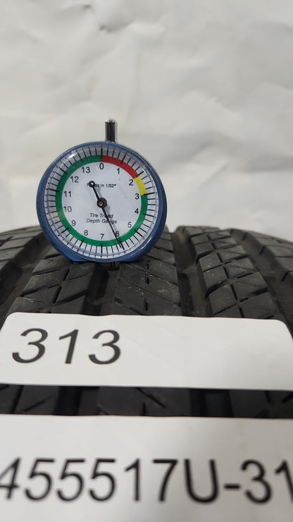 Used Tire - 245/55R17 Bridgestone Dueler H/L 400