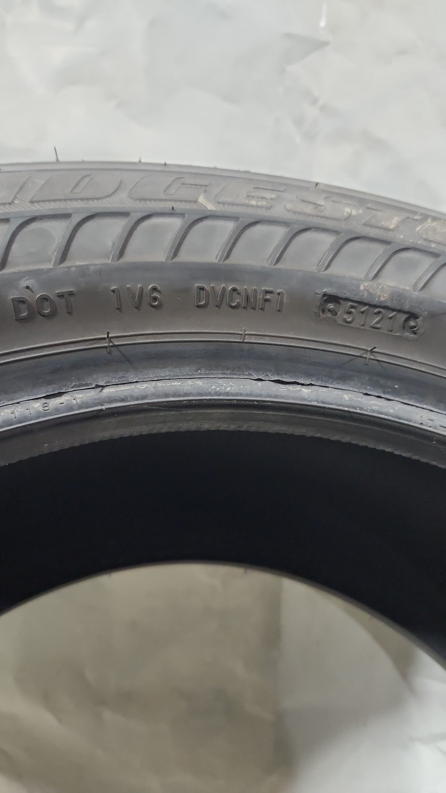 Used Tire - 245/55R17 Bridgestone Dueler H/L 400