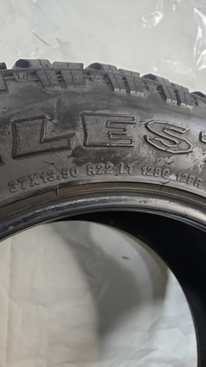 Used Tire - 37X13.50R22 LT Milestar Patagonia X/T