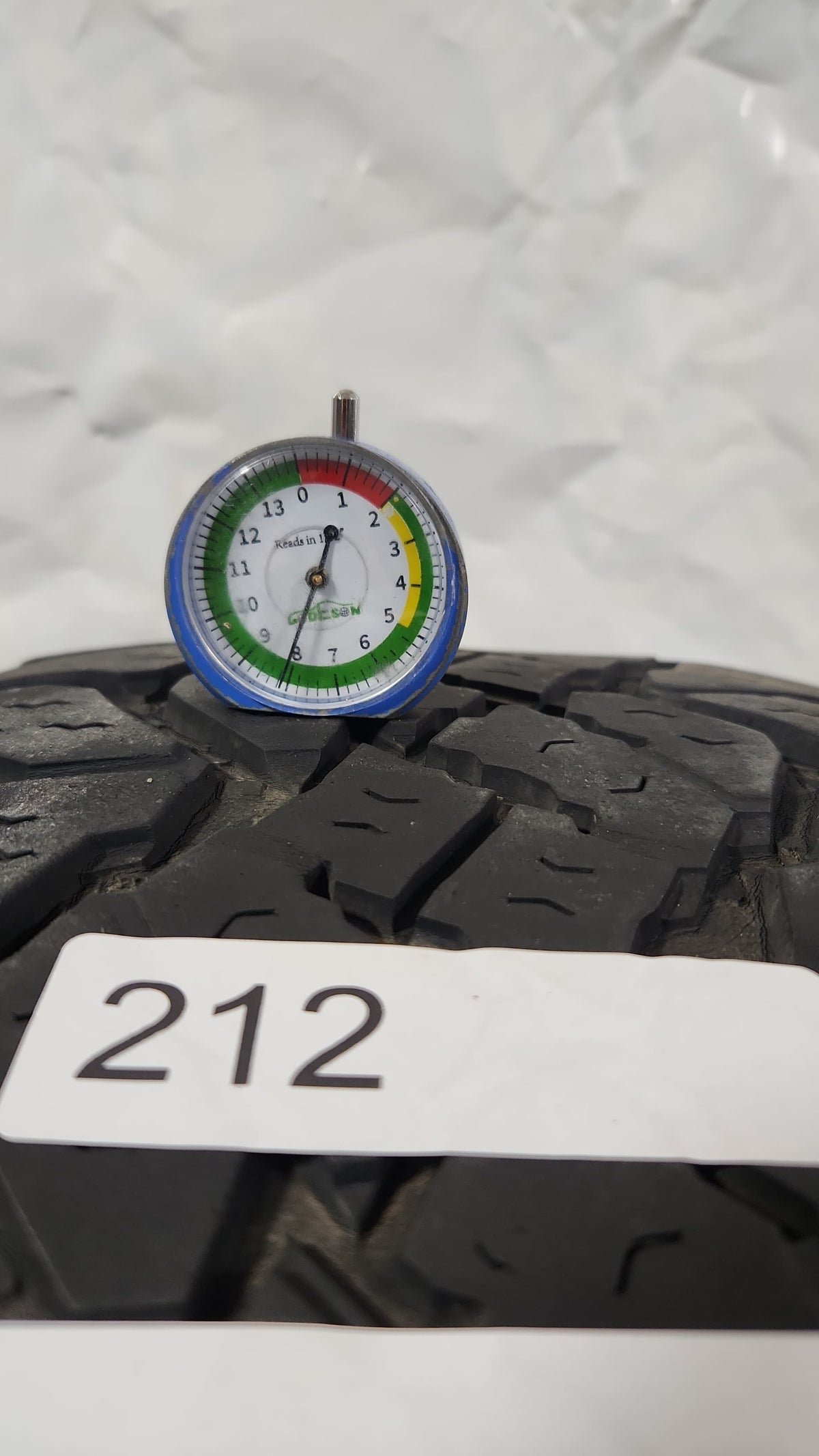 Set of 2 - 275/65R18 Goodyear Wrangler Duratrac 8/32 - Used Tires