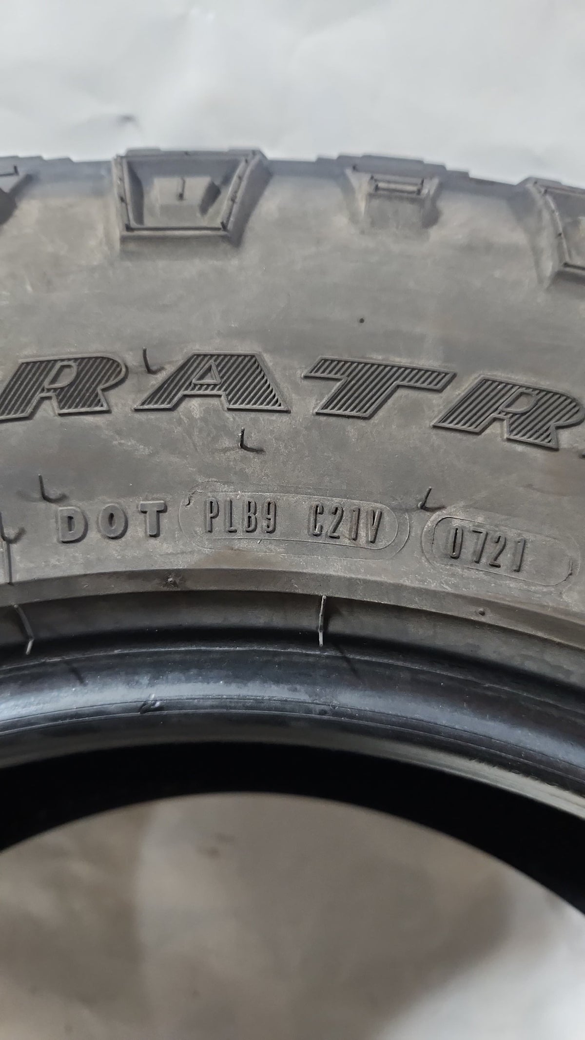 Set of 2 - 275/65R18 Goodyear Wrangler Duratrac 8/32 - Used Tires