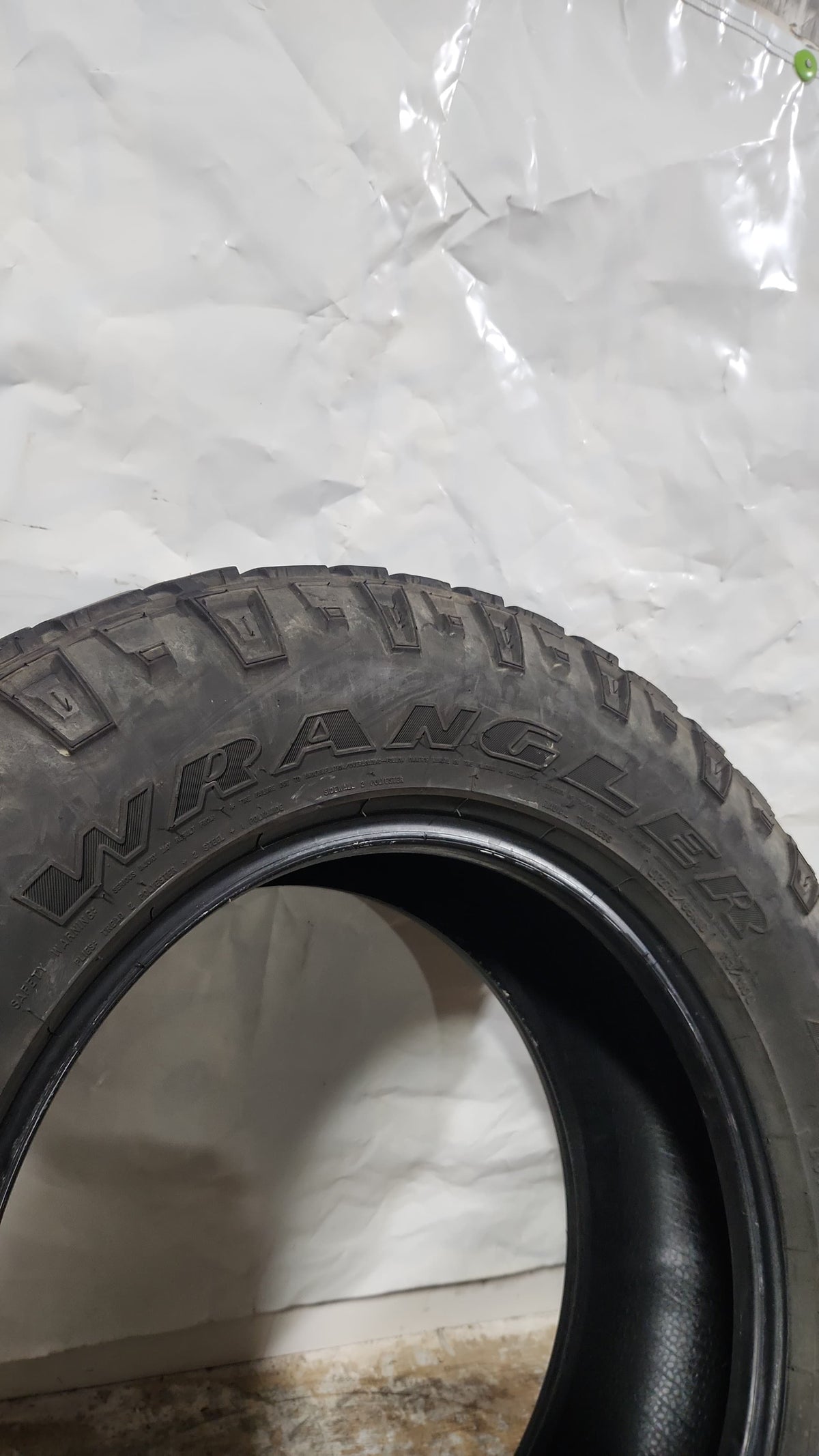 Set of 2 - 275/65R18 Goodyear Wrangler Duratrac 8/32 - Used Tires