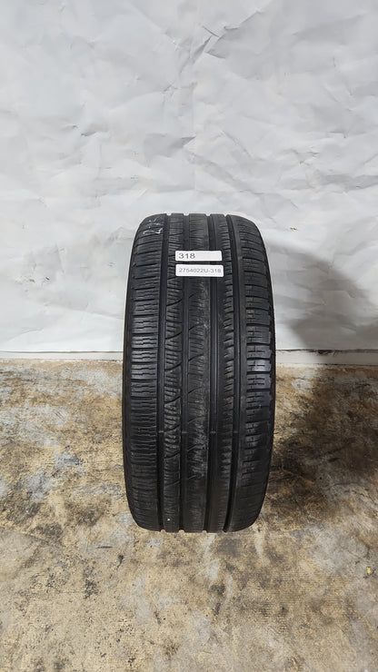 Used Tire - 275/40R22 Pirelli Scorpion Verde All Season