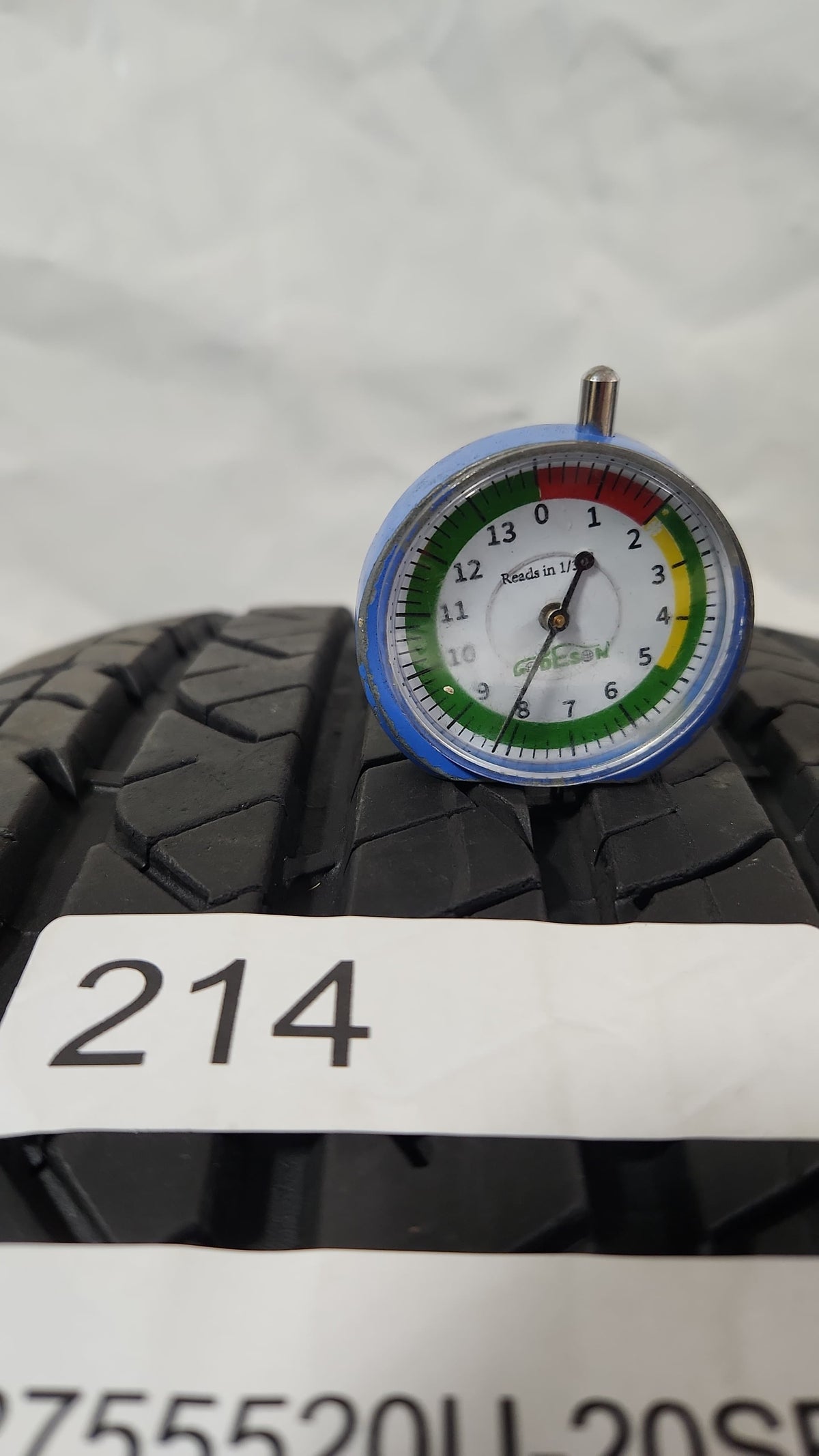 Set of 4 Used Tires - 275/55R20 Goodyear Eagle Sport All-Season