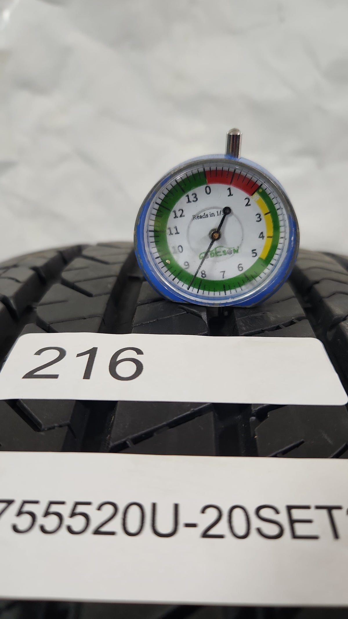 Set of 4 Used Tires - 275/55R20 Goodyear Eagle Sport All-Season