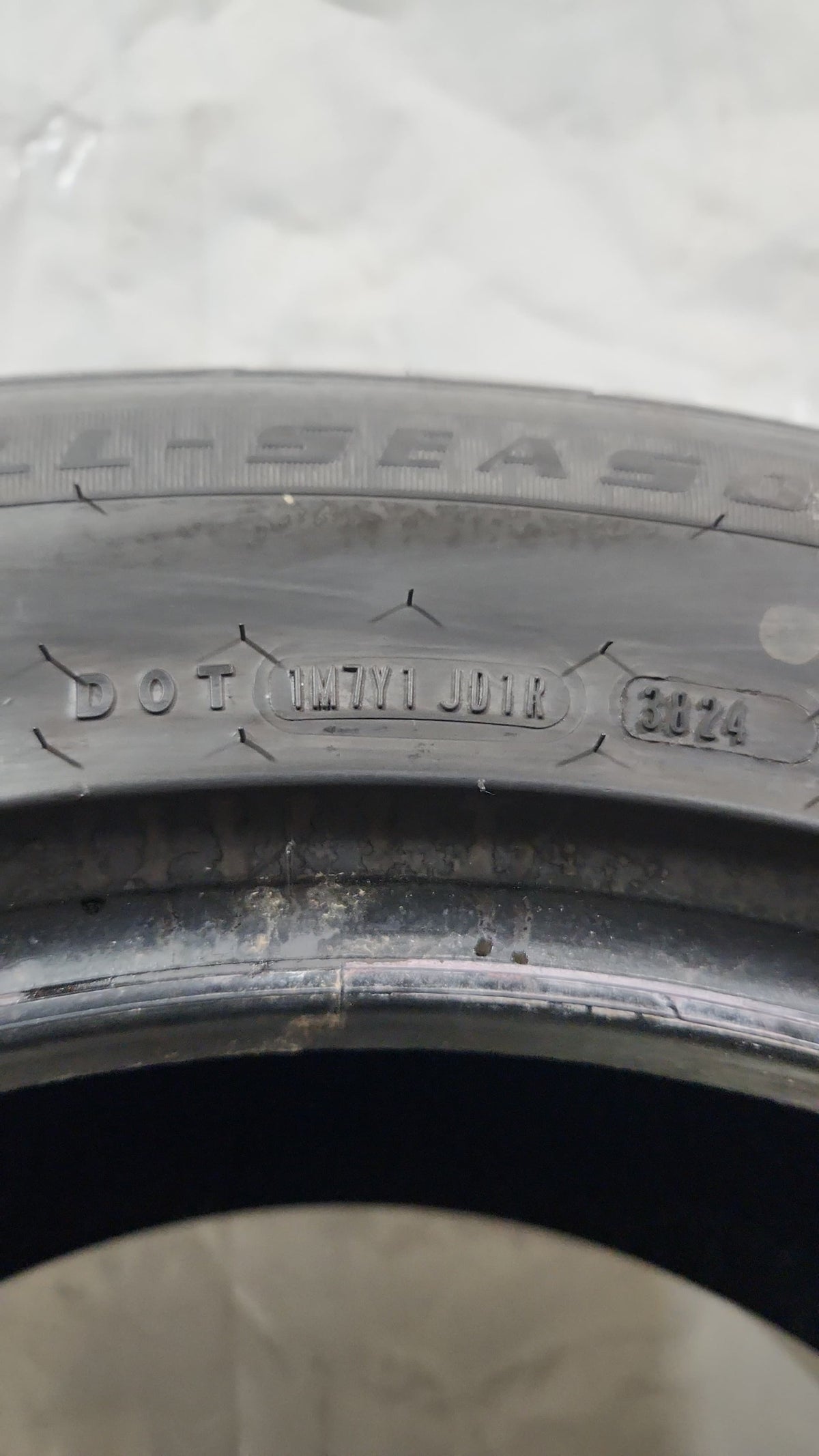 Set of 4 Used Tires - 275/55R20 Goodyear Eagle Sport All-Season