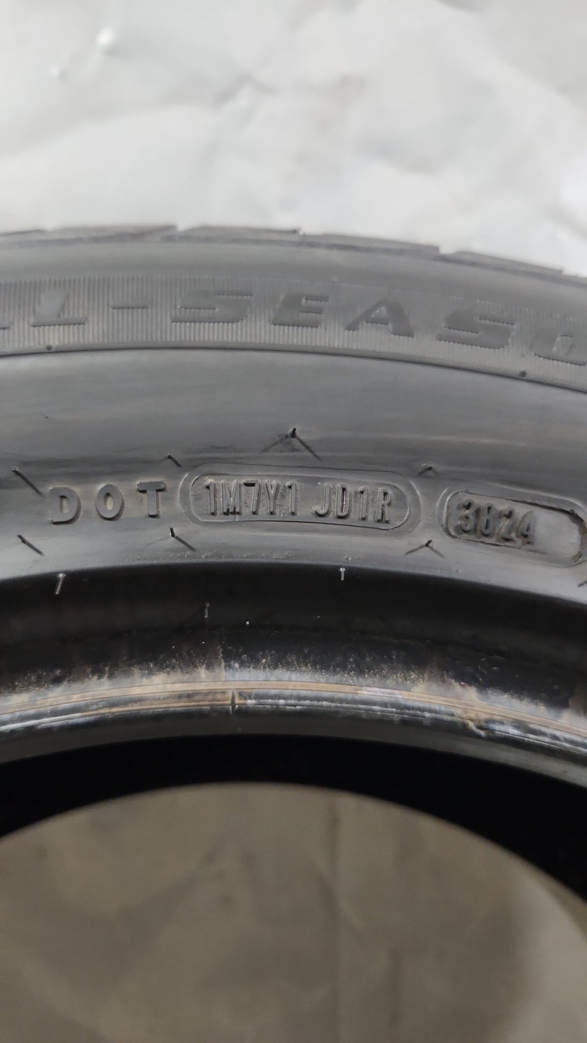 Set of 4 Used Tires - 275/55R20 Goodyear Eagle Sport All-Season