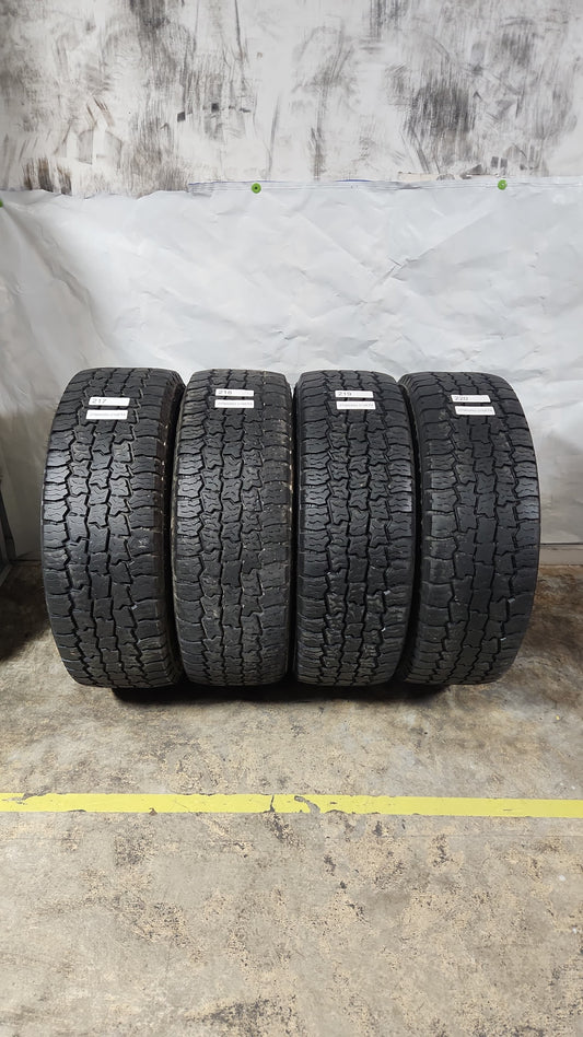 Set of 4 Used Tires - 275/65R20 Cooper Discoverer RTX