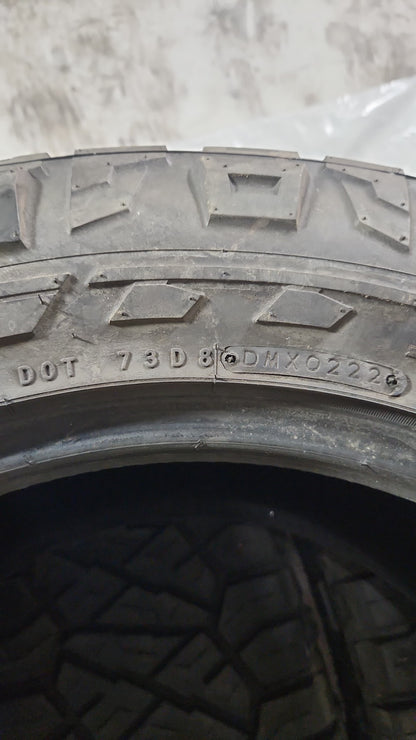 Set of 4 Used Tires - 295/55R20 Nitto Ridge Grappler
