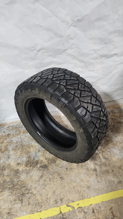Set of 4 Used Tires - 295/55R20 Nitto Ridge Grappler