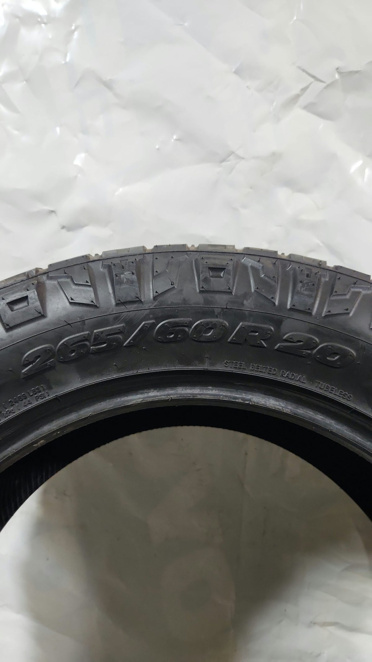 Set of 2 - 265/60R20 Nitto Ridge Grappler 7/32 - Used Tires