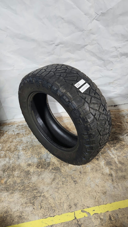 Set of 2 - 265/60R20 Nitto Ridge Grappler 7/32 - Used Tires