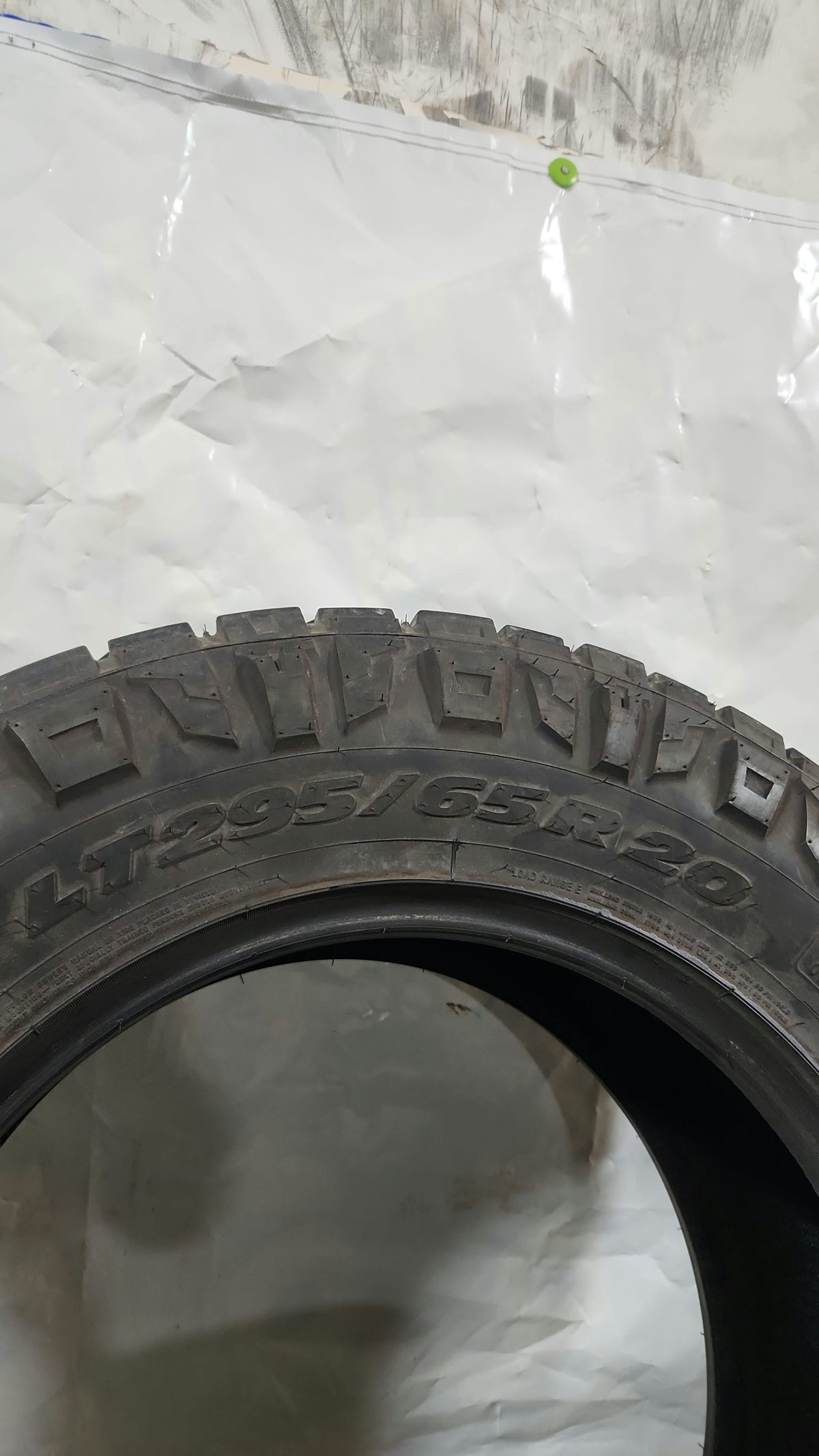 Used Tire - 295/65R20 Nitto Ridge Grappler 7/32