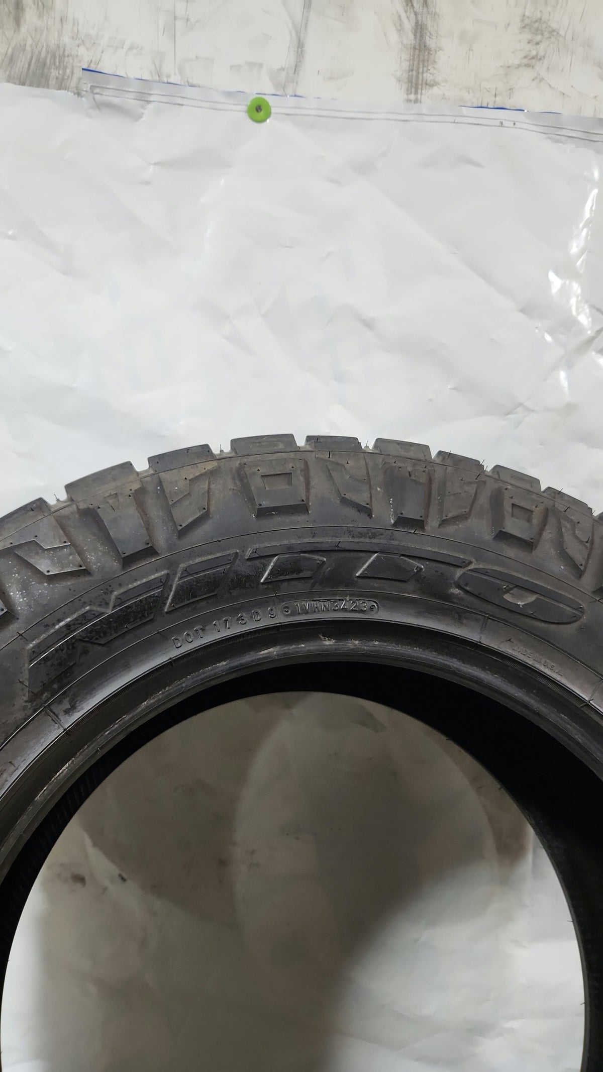 Used Tire - 295/65R20 Nitto Ridge Grappler 7/32