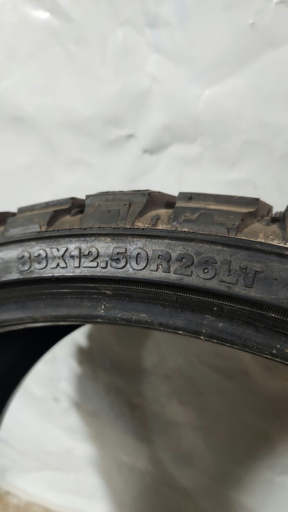 Used Tire - 33X12.50R26 Venom Power Terra Hunter R/T+ 9/32