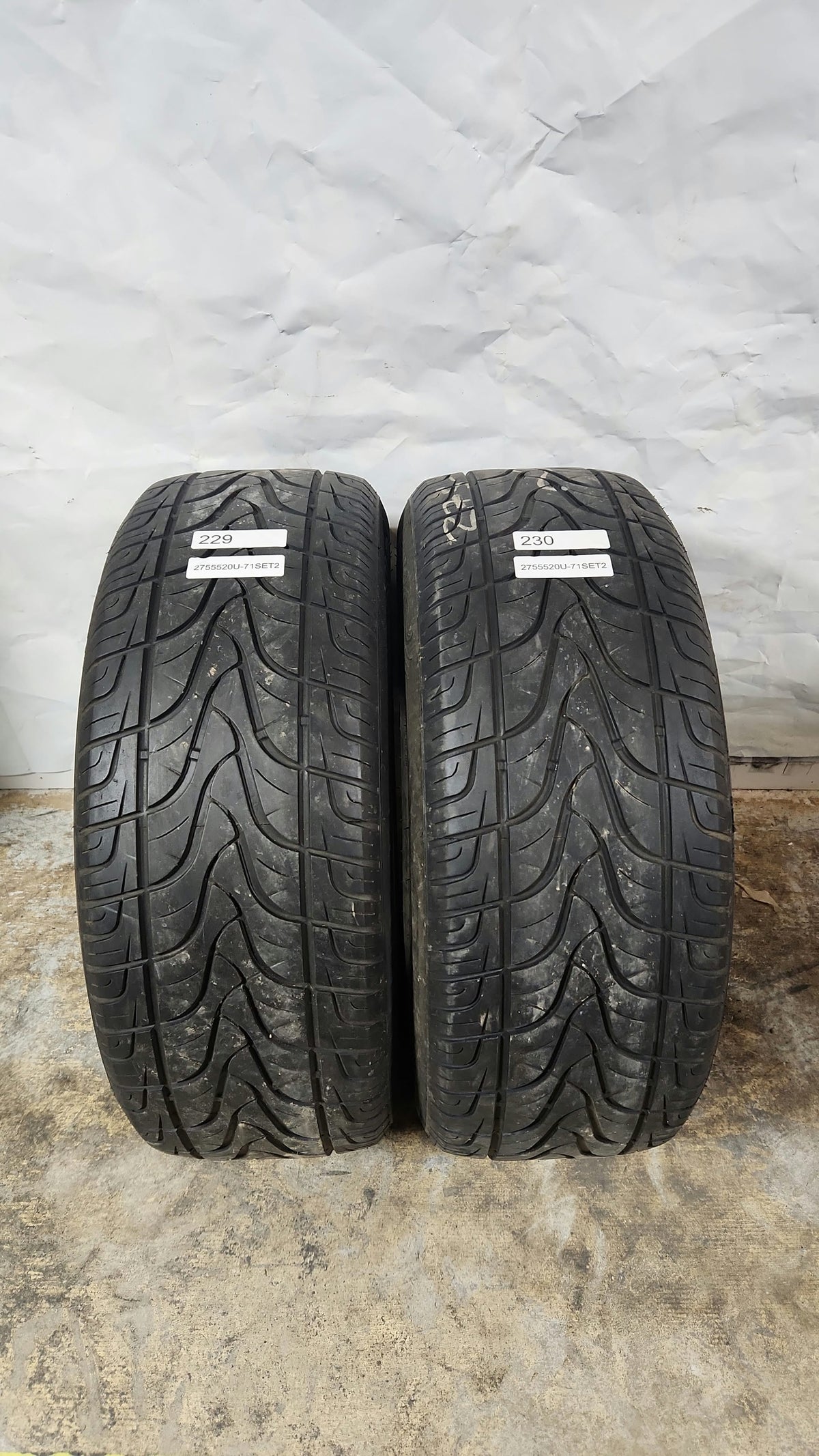 Set of 2 - 275/55R20 Fullrun HS299 - Used Tires