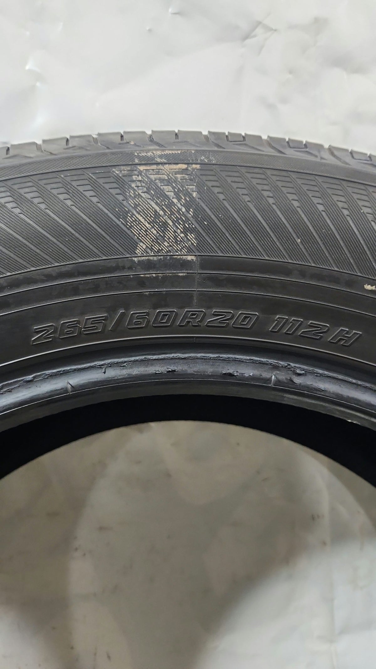 Used Tire - 265/60R20 Yokohama Geolandar X-CV G057