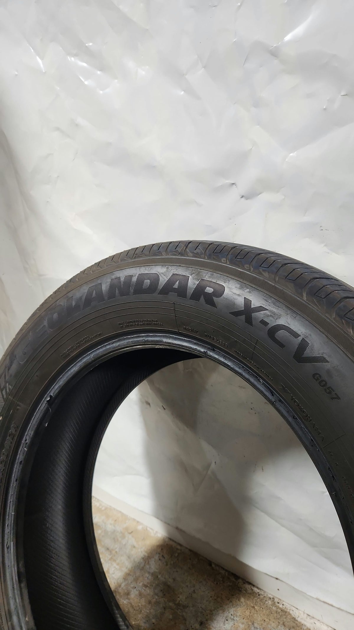 Used Tire - 265/60R20 Yokohama Geolandar X-CV G057