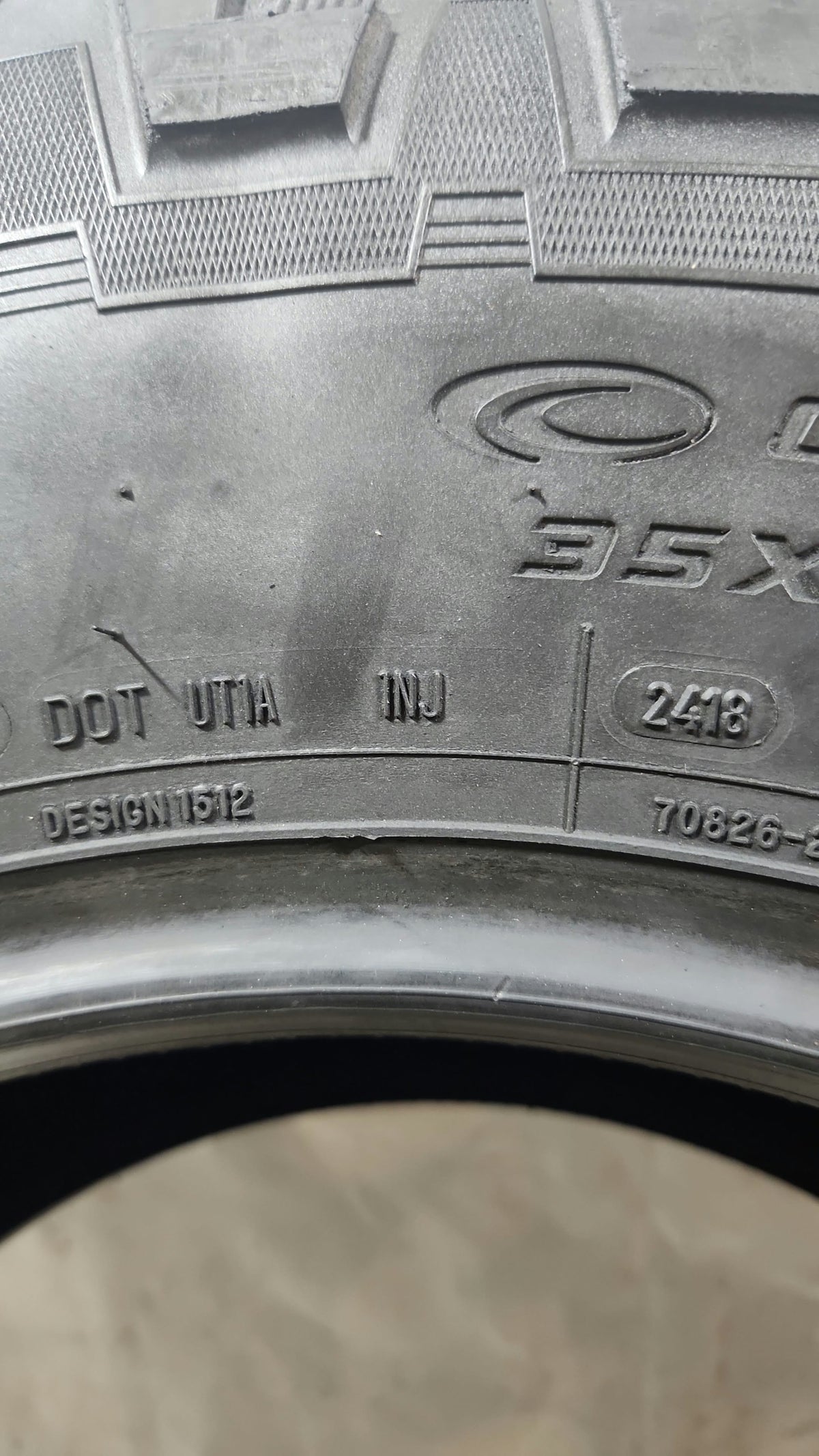 Used Tire - 35X12.50R18 Cooper Discoverer AT3