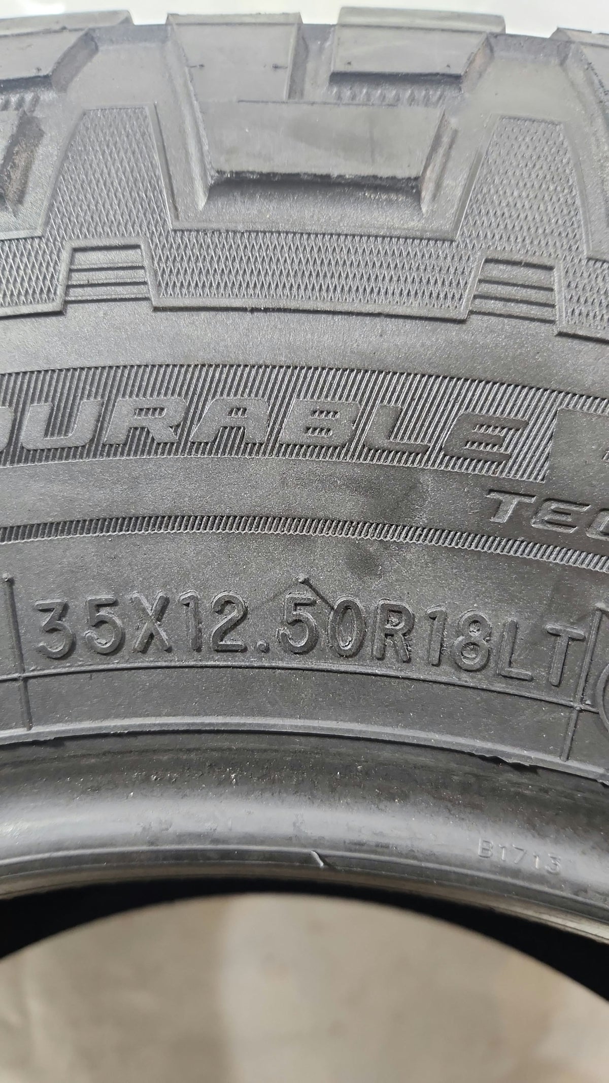Used Tire - 35X12.50R18 Cooper Discoverer AT3