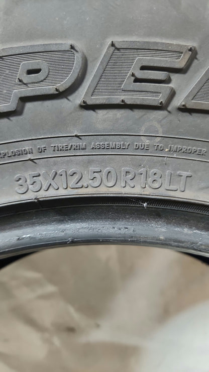Used Tire - 35X12.50R18 Toyo Open Country A/T III