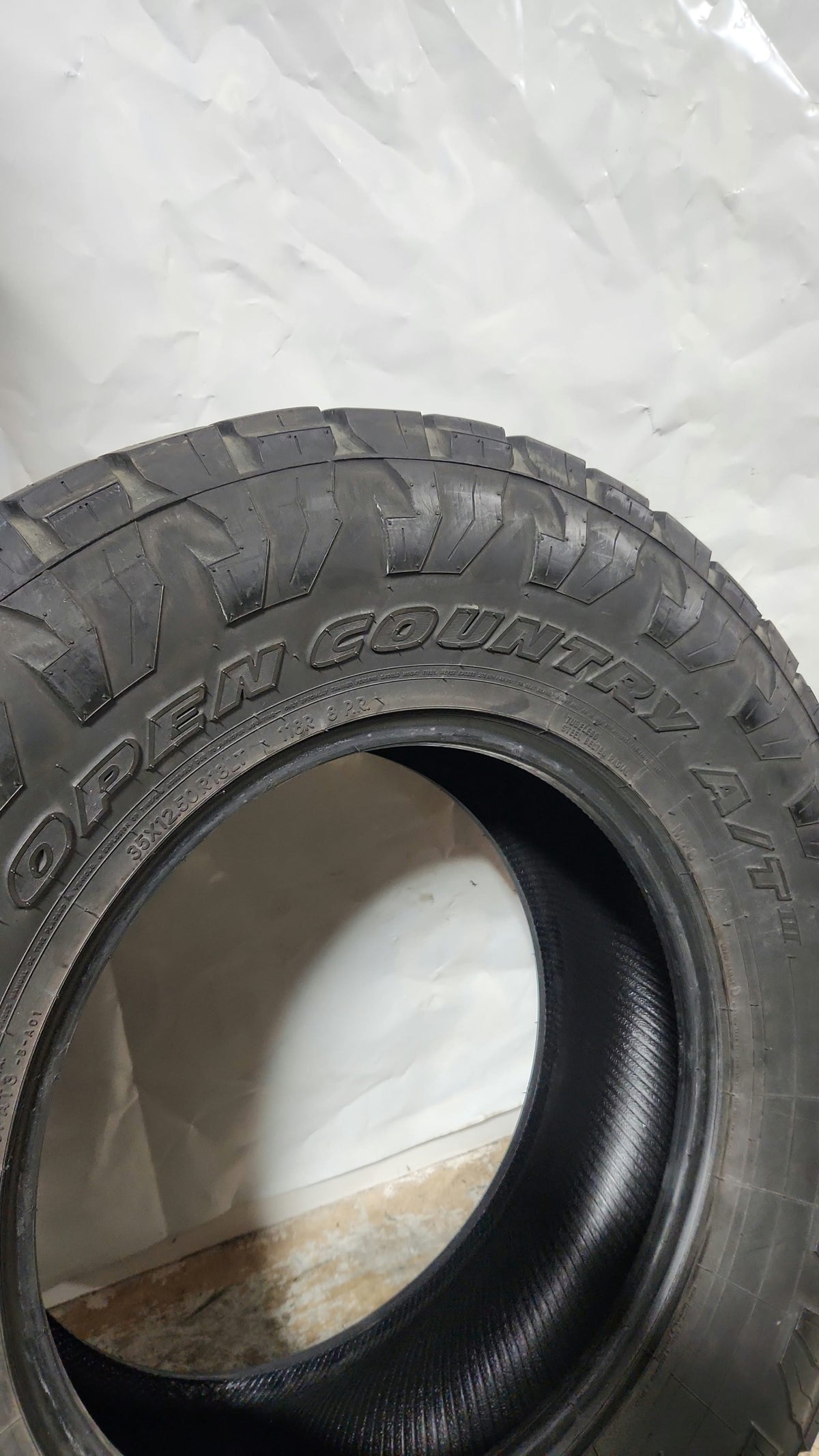 Used Tire - 35X12.50R18 Toyo Open Country A/T III