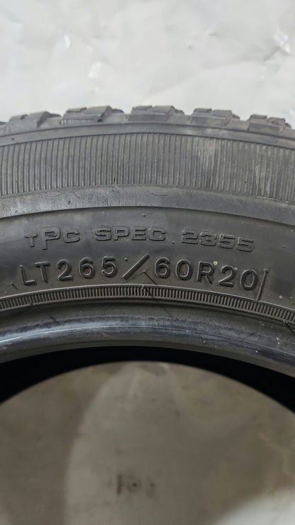 Used Tire - 265/60R20 Goodyear Wrangler SR-A