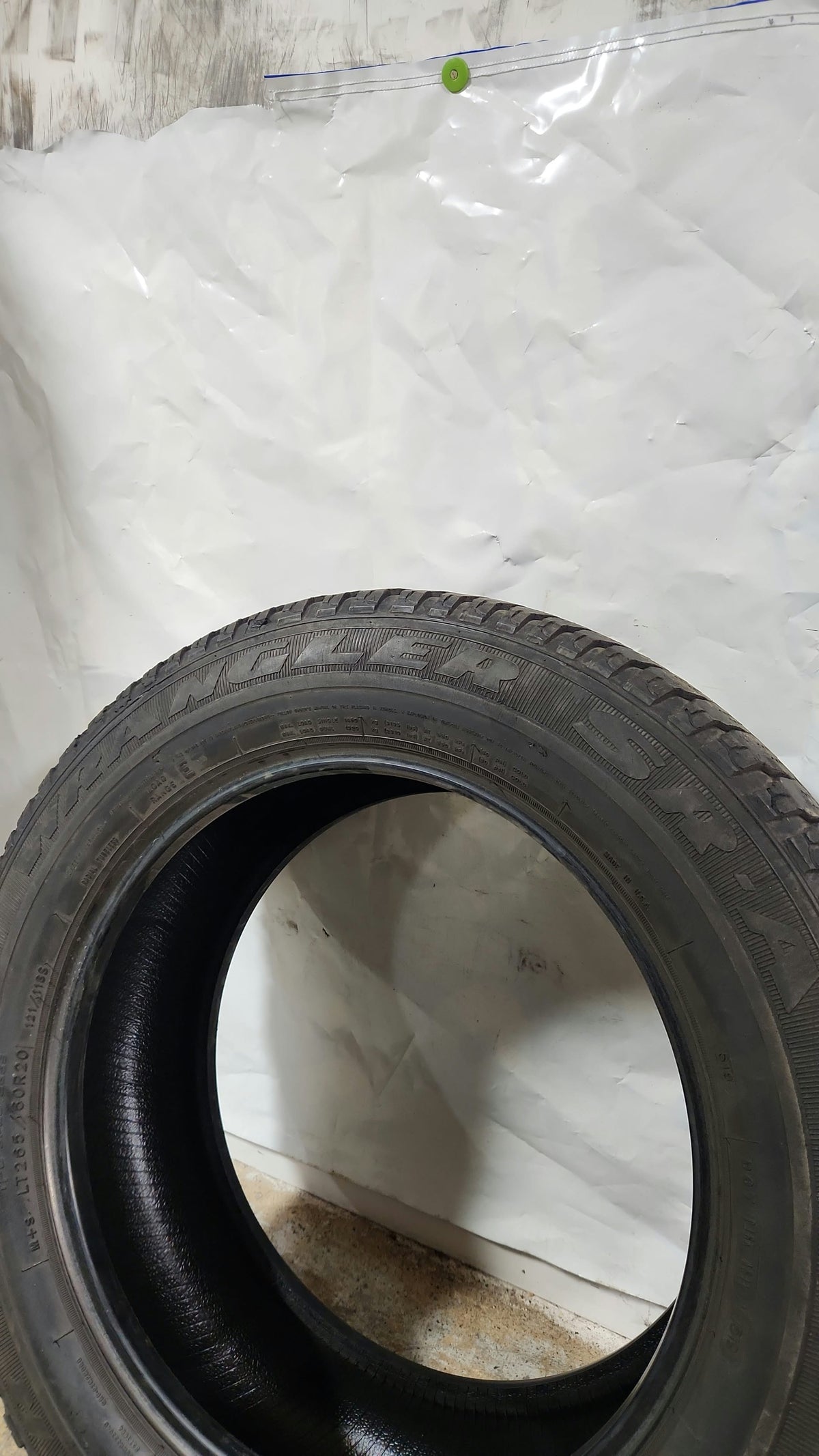 Used Tire - 265/60R20 Goodyear Wrangler SR-A
