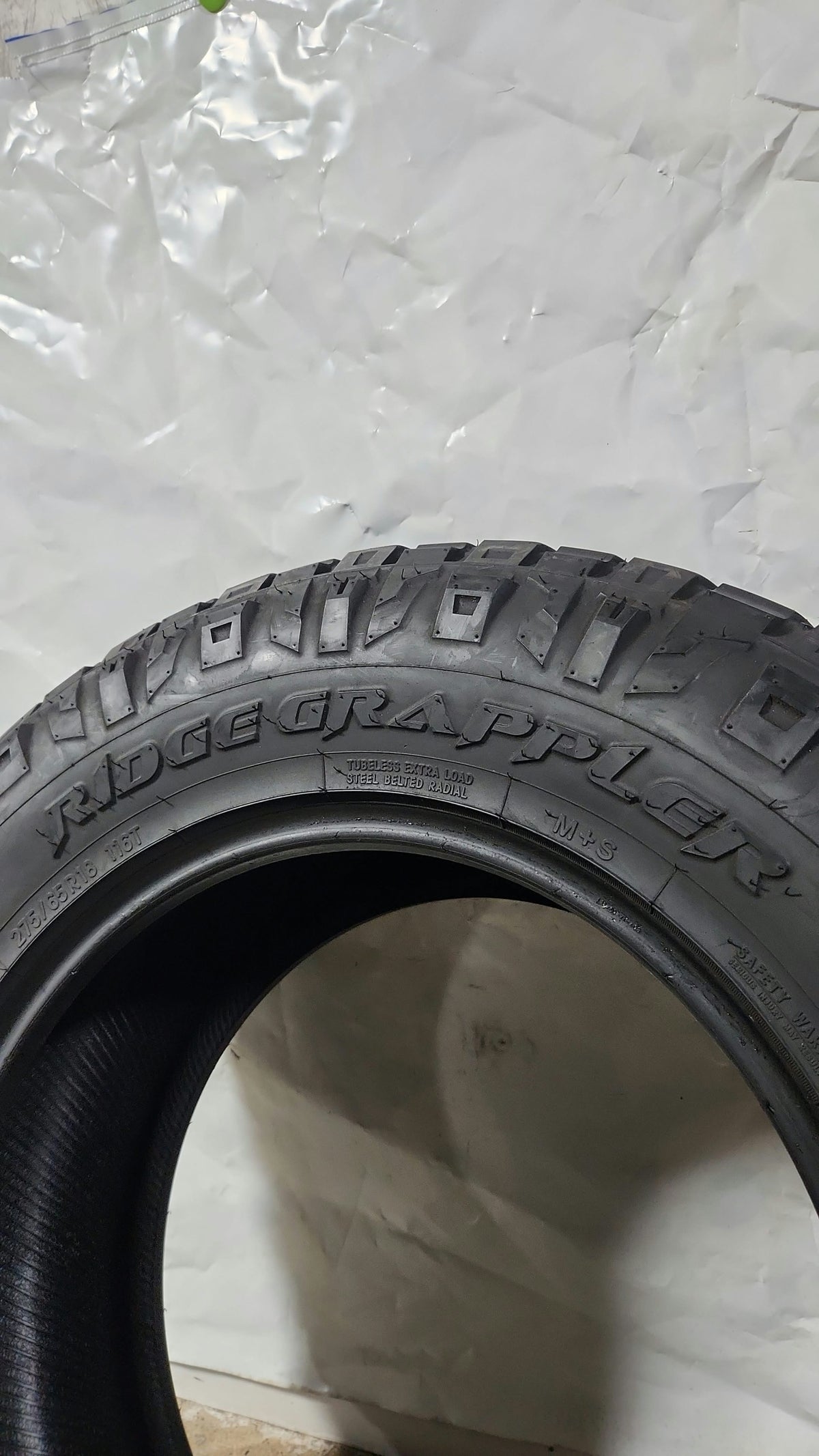 Set of 2 - 275/65R18 Nitto Ridge Grappler - Used Tires