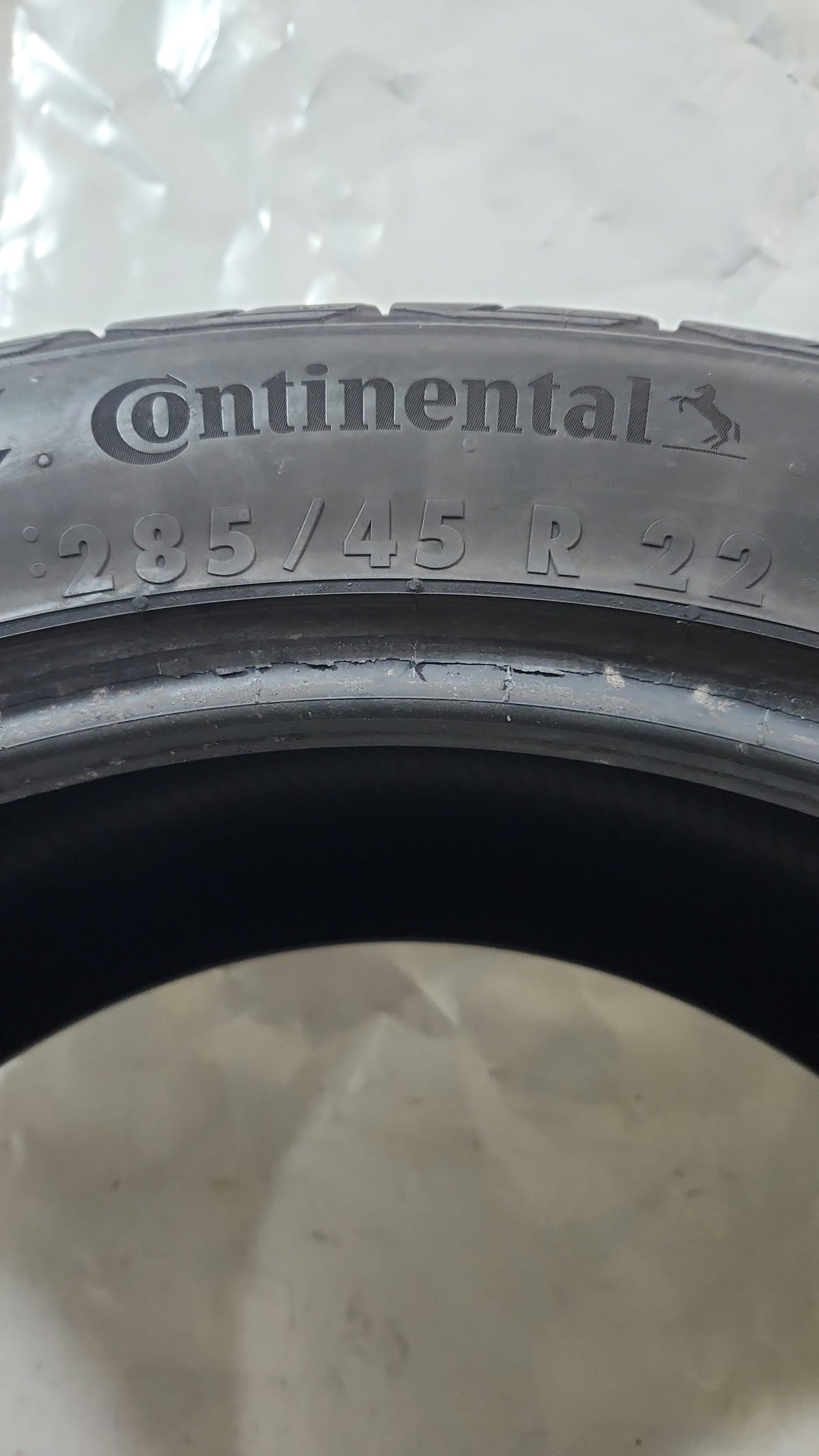 Used Tire - 285/45R22 Continental Terrain Contact H/T
