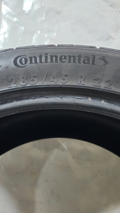 Used Tire - 285/45R22 Continental Terrain Contact H/T