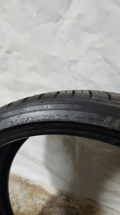 Used Tire - 305/30R26 Delinte Desert Storm II 8/32