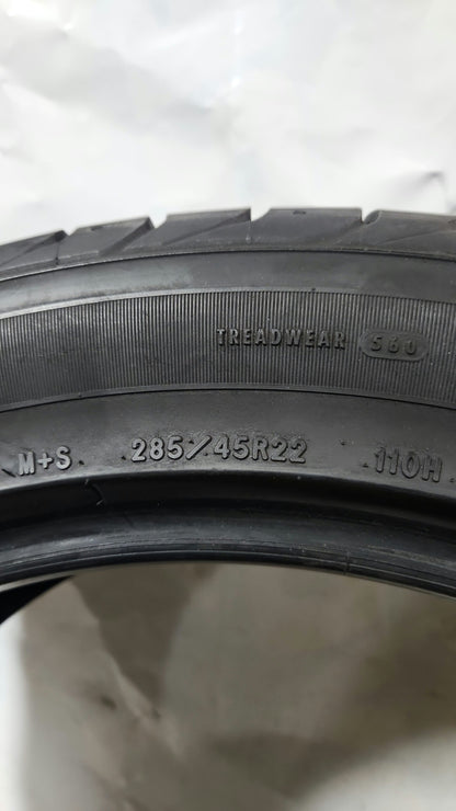 Used Tire - 285/45R22 Goodyear Eagle Sport All Season