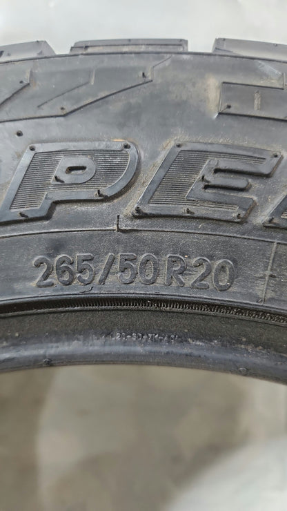 Set of 2 - 265/50R20 Toyo Open Country A/T III - Used Tires