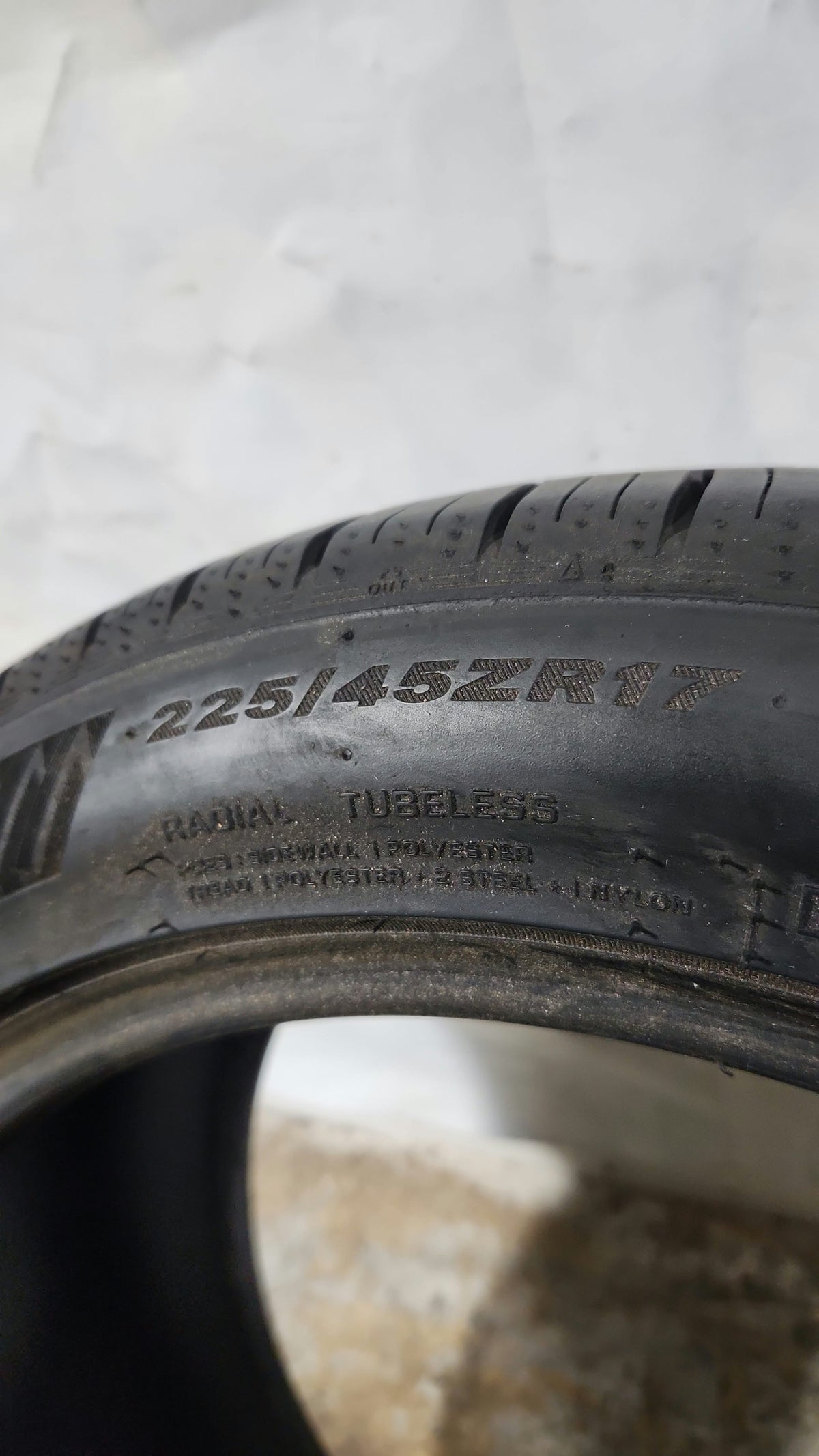 Used Tire - 225/45ZR17 Nexen N5000 Platinum